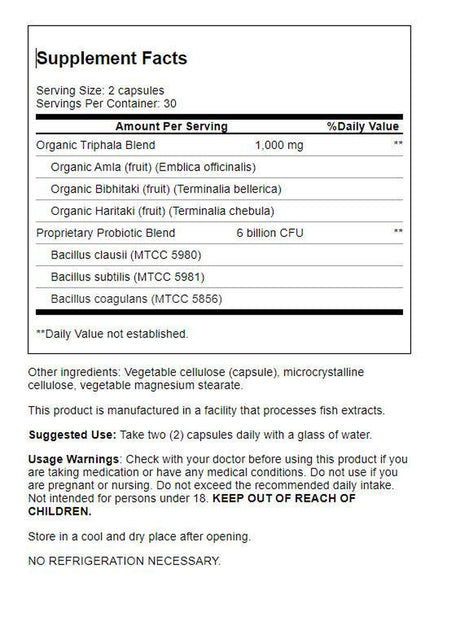 Youtheory Spore Probiotic, 6 Billion CFU, 60 Capsules