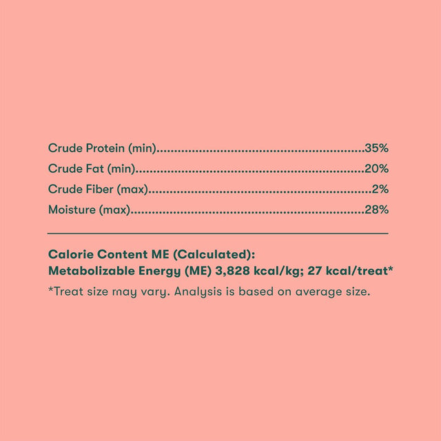 Jinx All Natural Salmon and Pumpkin Jerky Treats for Dogs, 5 Oz Bag