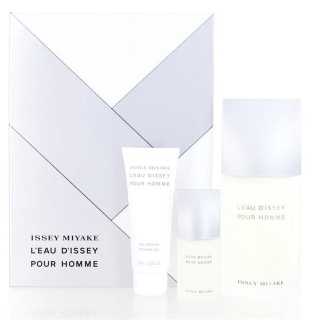 Issey Miyake L'EAU D'ISSEY Cologne Gift Set for Men, 3 Pieces