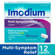 Imodium Multi-Symptom Relief Anti-Diarrheal Medicine Caplets, 12 Ct.
