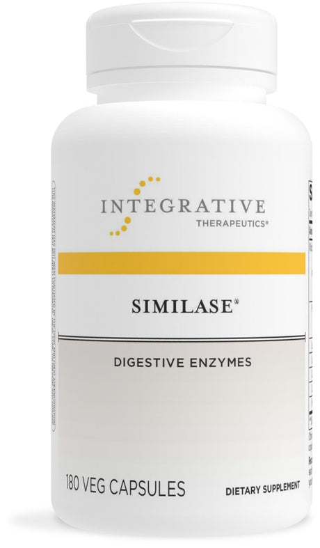 Integrative Therapeutics Similase - Physician Developed Digestive Enzymes - Supplement for Women and Men - Dairy Free - Vegan - 180 Capsules