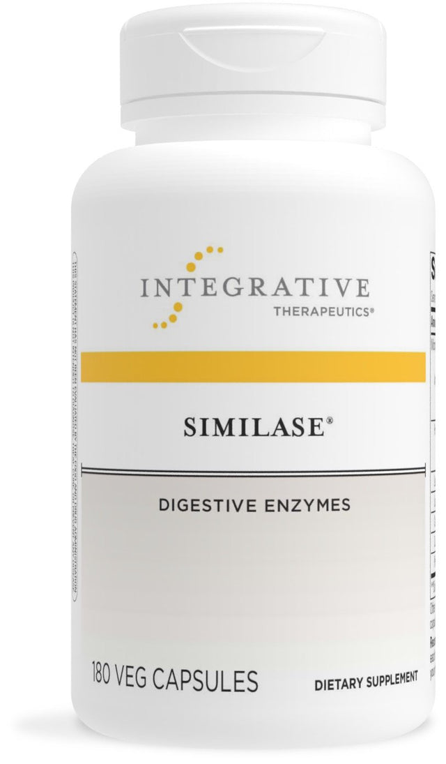 Integrative Therapeutics Similase - Physician Developed Digestive Enzymes - Supplement for Women and Men - Dairy Free - Vegan - 180 Capsules