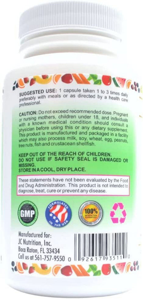 Janet'S Best Formulas, Best Biotic Digestive System and Regularity Support - Dietary Probiotic Supplement for Men and Women - 60 Vegetable Capsules 30 Day Supply