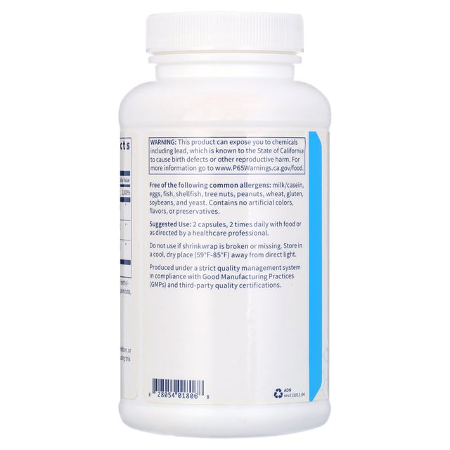 Klaire Labs Adrenamin - Adrenal Support Supplement with Cordyceps Mushroom, Rhodiola, Eleuthero & Pantothenic Acid (B5) - Gluten-Free Adrenal Health Support Supplements for Men & Women (120 Capsules)