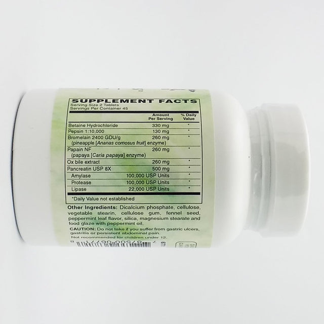 Holly Hill Health Foods, Superzymes, Digestive Enzymes to Aid Digestion, 90 Tablets