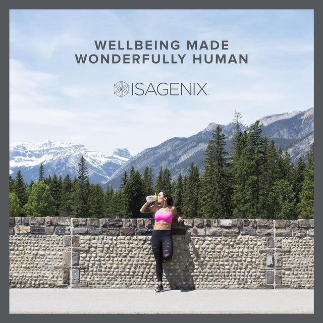 Isagenix Amped Hydrate - a Superfruit Blend with Electrolytes to Refresh and Replenish - Convenient Individual Serving Sticks - 24 Servings - Lemon Lime Flavor