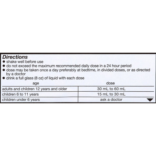 Equate Milk of Magnesia Saline Laxative, Original Flavor, 1200 Mg, 26 Fl Oz