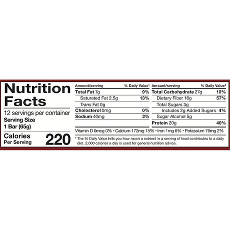 Fitfactor High Protein Bar, Weight Management Support, Control Cravings, Chocolate Covered Strawberry (12 Bars)