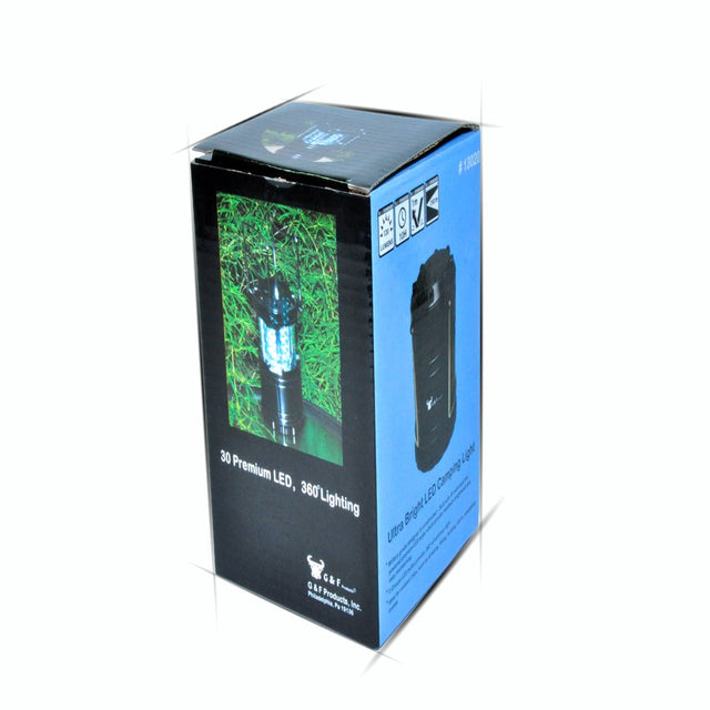 G & F Ultra Bright LED Lantern 2-Pack for Hiking and Camping - Long-Lasting, 800 Lumens Light Output - Battery-Powered Outdoor Lanterns