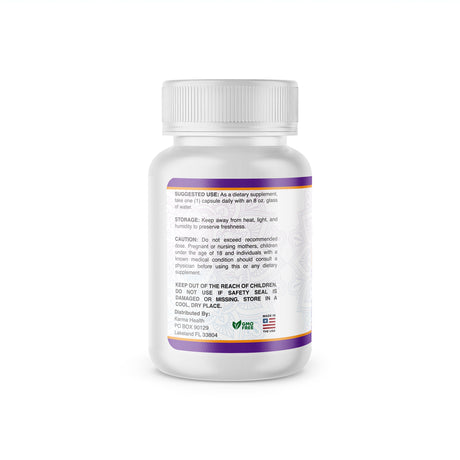 Karma Health Advanced Formula for Joint Support Tumeric Supplements Capsules - Supports Joint Discomfort Relief, Inflammatory Response, Antioxidant Properties, Back, Knees, Hands. 30 Capsules- 2 Pack