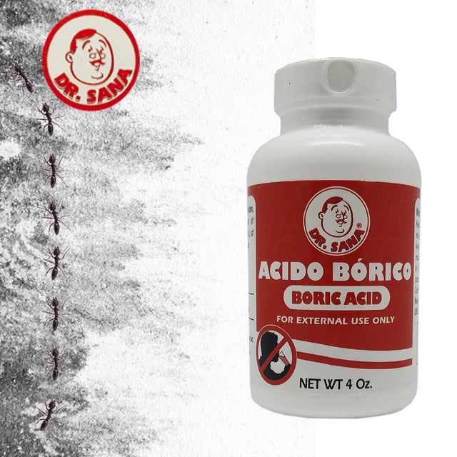 Healthtex Dr Sana Boric Acid, 4 Oz