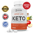 Genix Lab Keto ACV Pills 1275Mg Alternative to Gummies Dietary Supplement 60 Capsules