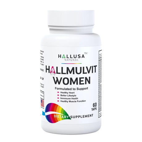 HALLMULTIVIT Women - Women'S Multivitamin - Energy & Vitality - 60 Tabs
