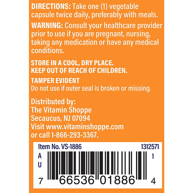 Alpha Lipoic Acid 300Mg, Natural Antioxidant Formula to Support Glucose Metabolism & Promotes Healthy Blood Sugar (60 Capsules) by the Vitamin Shoppe