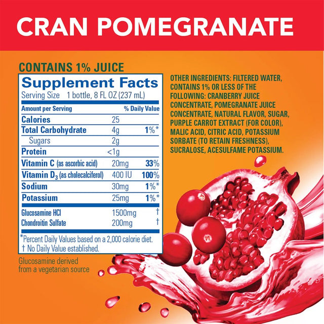 Joint Juice Supplement, Glucosamine and Chondroitin (8 Oz. Bottles, 30 Pk.)