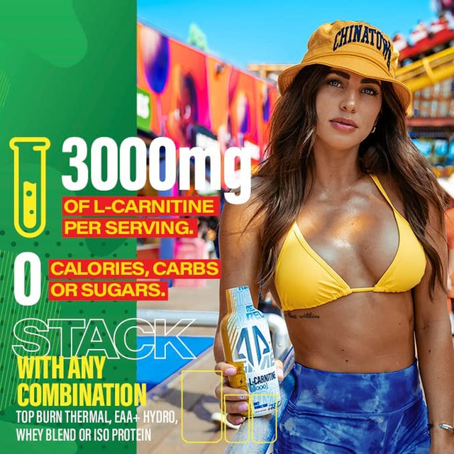 L-Carnitine Liquid Fat Metabolizer 3000 Mg Zero Calories, Carbs or Sugars | Stimulant Free, Keto Friendly for Men & Women| 16 Oz – 31 Servings (Forbidden Fruit Gum)