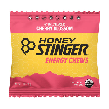 Honey Stinger Organic Energy Chew, Cherry Blossom, 1.8 Oz, 12 Ct