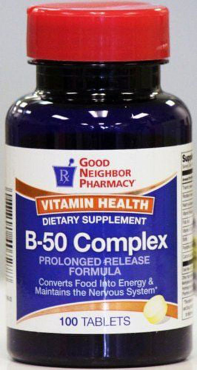 GNP B-50 Complex Prolonged Release Formula (100 Tablets)