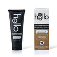 Hello Activated Charcoal Fluoride Whitening Toothpaste, with Fresh Mint and Coconut Oil, Vegan & SLS Free
