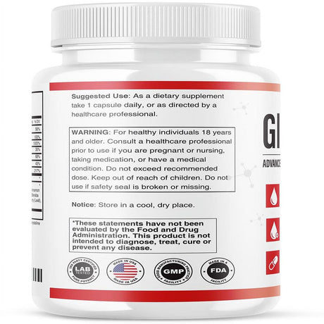 (Official Glucofort Supplement Support Formula Support (2 Pack)