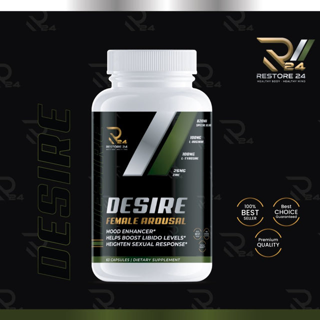 Female Arousal Supplements Boost for Women Pleasure Desire Excitement Satisfaction, Womens Libido Booster with Vitamin a Vitamin B1, Vitamin B2, Vitamin B3, Vitamin B6, 60 Capsules