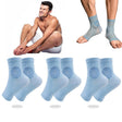 3Pairs Neuropathy Socks Soothe Relief Compression Socks 20-30 Mmhg - Comprex Ankle Sleeves for Arch Support, Achilles Tendonitis, Foot Pain Relief