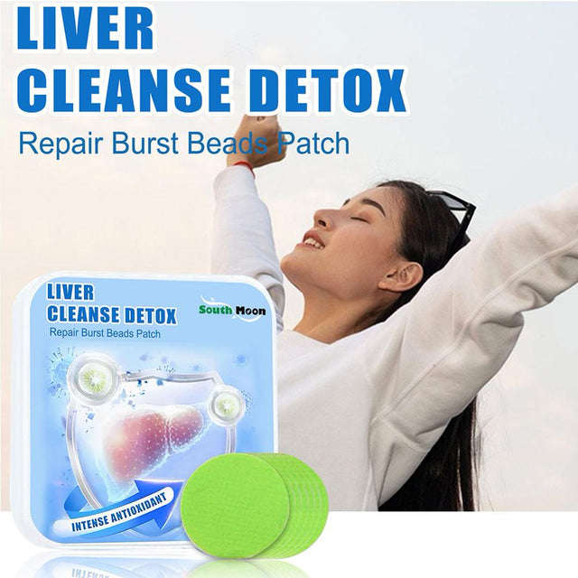 Intense Antioxidant Liver Cleanse Detox & Repair Burst Beads Patch(5 Pcs)