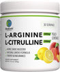 L-Arginine 5000Mg + L-Citrulline 2000Mg Complex Powder Supplement - Nitric Oxide Booster - Peach Lemonade Flavored - 330G