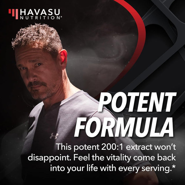 Havasu Nutrition Tongkat Ali for Men | Tongkat Ali Supplement Pills, 60Ct