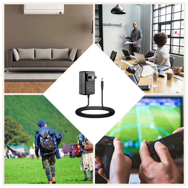 K-MAINS AC DC Adapter Replacement for FLIR Thermacam E65 Therma Cam Thermal Imaging Camera Power PSU