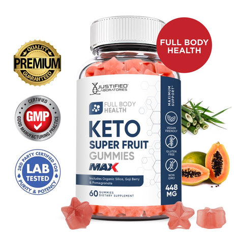 Full Body Keto Max Gummies Dietary Supplement 60 Gummys