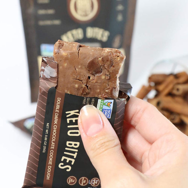 Keto Bites - 2 Bags (Double Dark Chocolate)