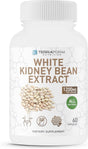 100% Pure White Kidney Bean Extract – All-Natural Carb Blocker 1200Mg Serving– Optimized for Weight Loss & Fat Prevention for Women & Men – Made in USA