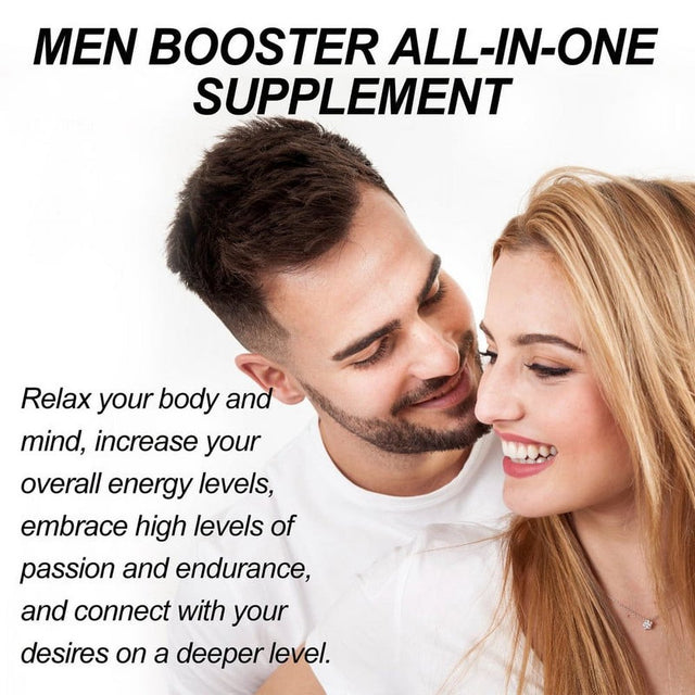All-In-One Supplement Drops, Booster Liquid Drops Men, Man Boost Supplement Fast Absorption Boost Drops(3 PCS)