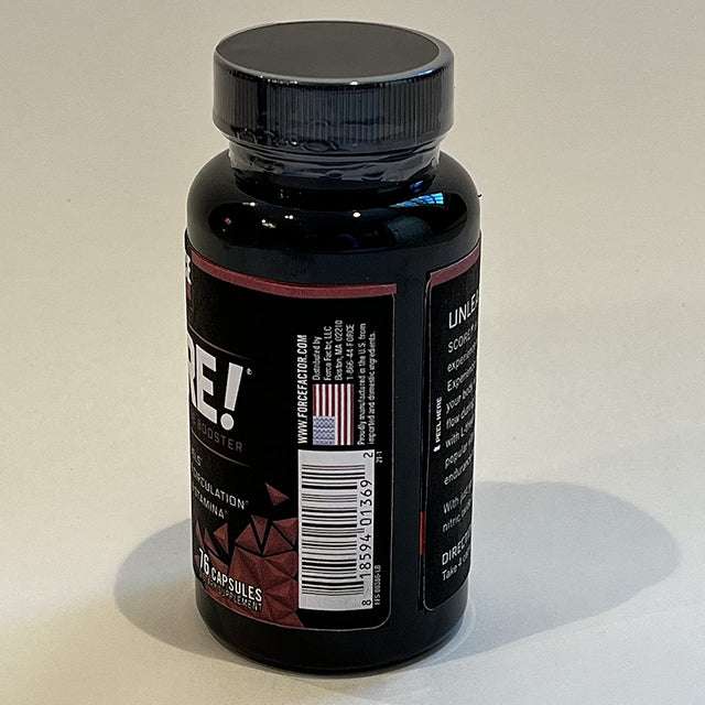 Force Factor Score!, Nitric Oxide Supplement for Men, Nitric Oxide Booster with L-Citrulline and Tribulus Terrestris to Improve Blood Flow and Enhance Performance, 76 Count (Pack of 3)