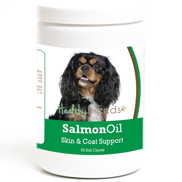 Healthy Breeds Cavalier King Charles Spaniel Salmon Oil Soft Chews 90 Count