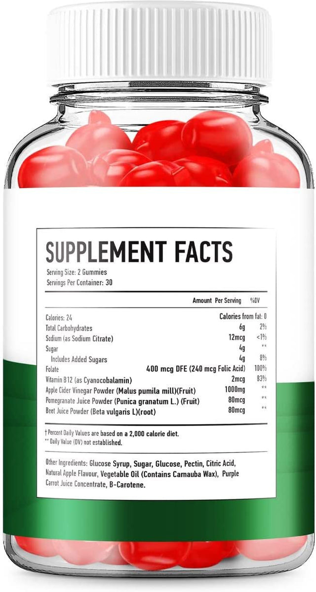 Healthy Keto ACV Gummies - Advanced Formula Healthy Keto Gummies with Apple Cider Vinegar Dietary Supplement 60 Gummies