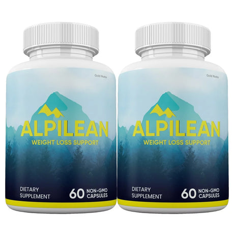 Alpilean Pills, Alpilean Ice Hack Capsules Advanced Formula Supplement, Original Maximum Strength Formula (2 Pack)
