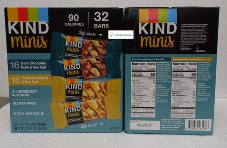 Kind Minis Variety Pack 32 Bar 22.4Oz 640G Box