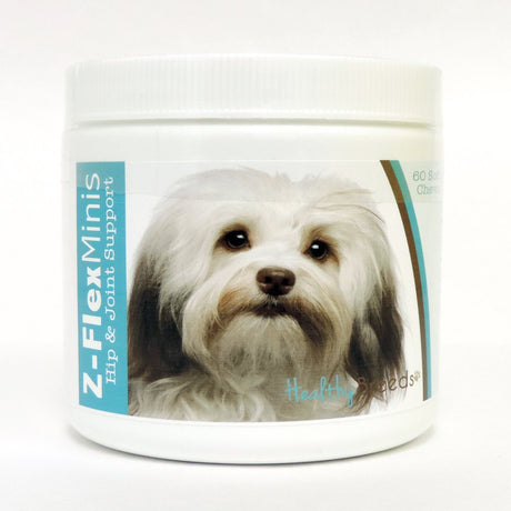 Healthy Breeds Havanese Z-Flex Minis Hip & Joint Support Soft Chews 60 Count