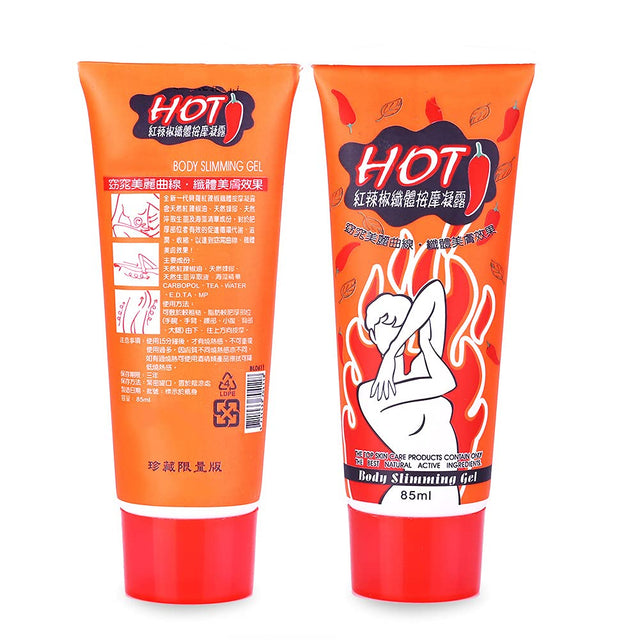FILFEEL Slimming Cream, Red Pepper Body Weight Loss Massage Fat Heat Gel Cream