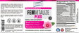 FEMVITALIZE plus (FEMALE ENHANCEMENT) 60 VEGETARIAN CAPSULES - VITAL BOOST LABS