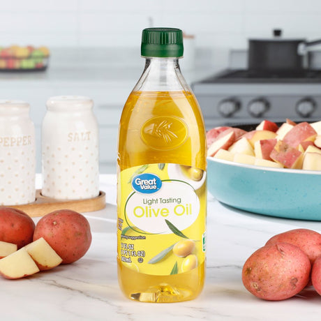 Great Value Light Tasting Olive Oil, 17 Fl Oz