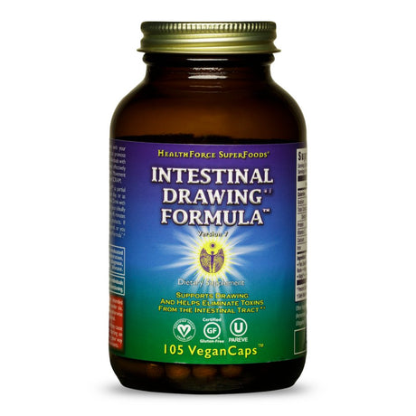 Intestinal Drawing Formula - 105 Vegancaps