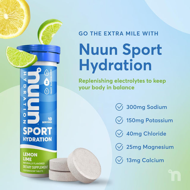 Nuun Hydration Complete Pack - Sport, Vitamins, Immunity and Rest Electrolyte Drink Tablets, Mixed, 4 Pack (42 Servings)