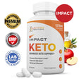 Impact ACV Pills 1275 MG Stronger than Gummies Advanced Keto Support 60 Capsules