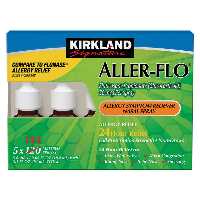 Kirkland Signature Aller-Flo, 5 Bottles