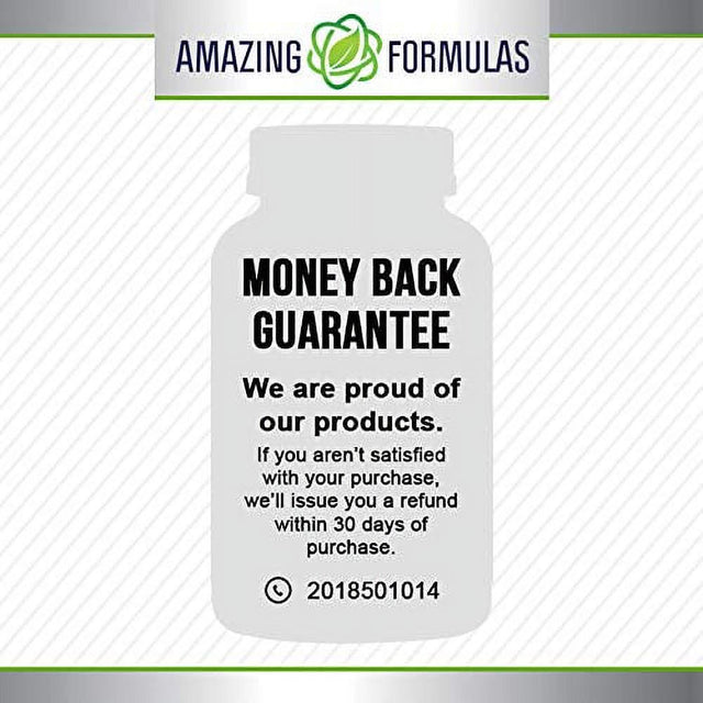 Amazing Formulas MSM 1500Mg 180 Tablets - Helps to Protect & Rebuilt Connective Tissues, Supports Joint & Bone Health and Healthy Aging