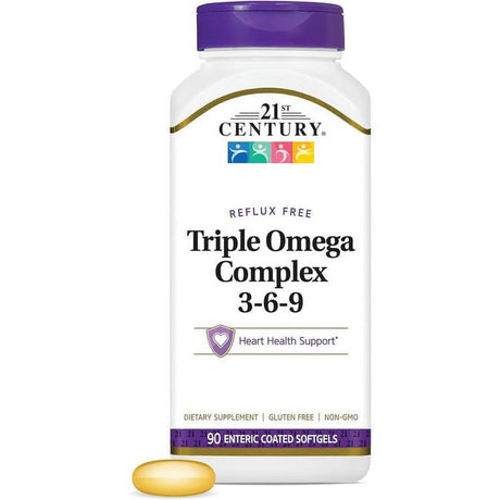 21St Century Triple Omega Complex 3-6-9 - 90 Softgels