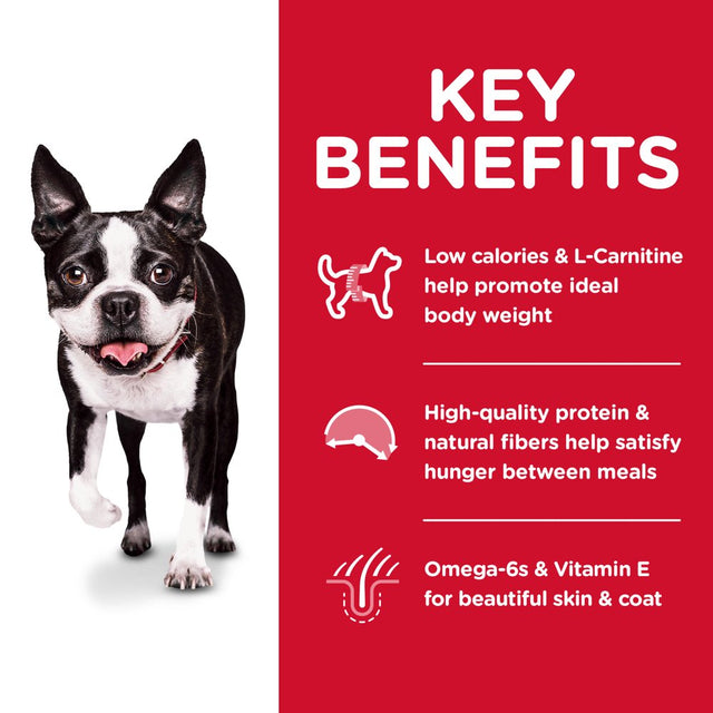 Hill'S Science Diet Adult Light Small Bites with Chicken Meal & Barley Dry Dog Food, 30 Lb Bag